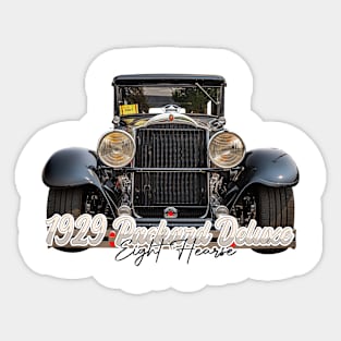 1929 Packard Deluxe Eight Hearse Sticker